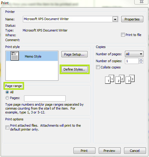 How to Print Email from Outlook or Outlook.com