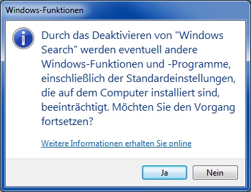 Windows Funktionen