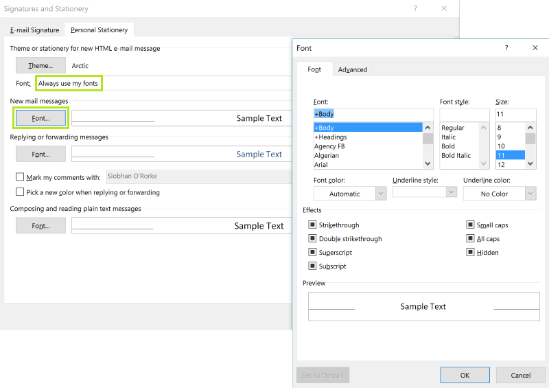 how-to-increase-font-size-in-outlook-2007-reading-pane-masterbinger