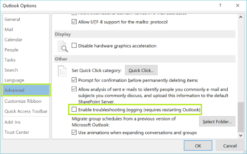 how to make outlook 365 work offline