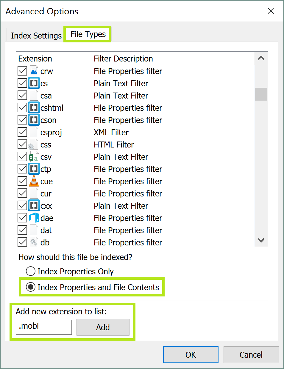 search for text in files windows server 2008