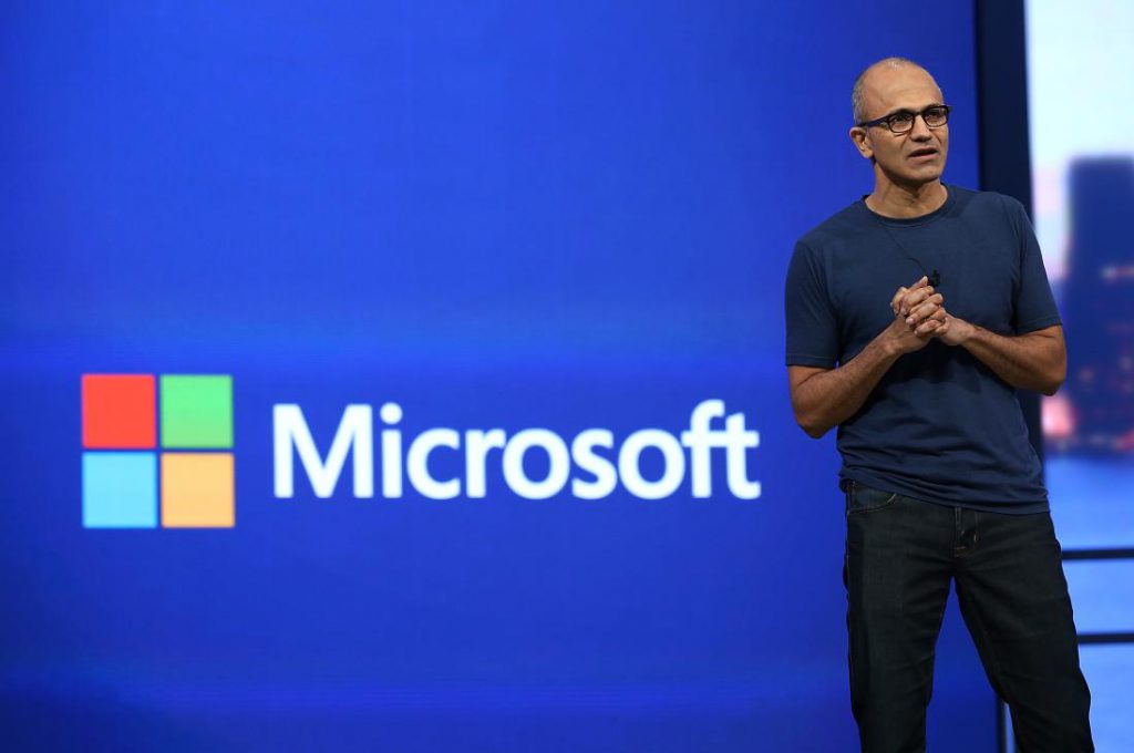 Satya Nadella Delivers Opening Keynote At Microsoft Build Conference