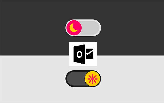 Outlook Dark Mode einstellen
