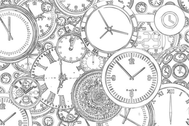 Zeit, Uhren, Geschichte von Outlook